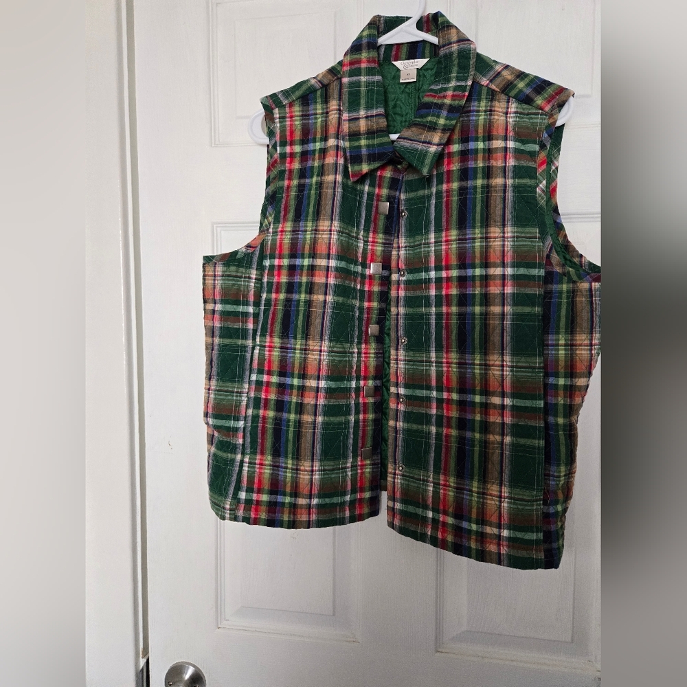 Christopher & Banks Multicolor Striped Vest‎
